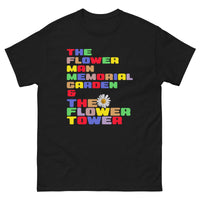 The Flower Man Memorial Garden and The Flower Tower Tee